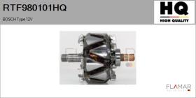 HQ RTF980101HQ - ROTOR NUEVO BOSCH Type 12V