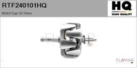 HQ RTF240101HQ - ROTOR NUEVO BOSCH Type 12V 103,00mm