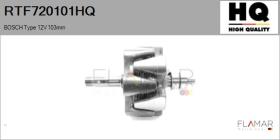 HQ RTF720101HQ - ROTOR NUEVO BOSCH Type 12V 103,00mm