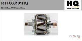 HQ RTF660101HQ - ROTOR NUEVO BOSCH Type 12V 120Amp 103,00mm
