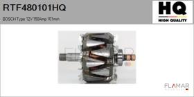 HQ RTF480101HQ - ROTOR NUEVO BOSCH Type 12V 150Amp 101,00mm
