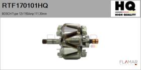 HQ RTF170101HQ - ROTOR NUEVO BOSCH Type 12V 150Amp 111,30mm