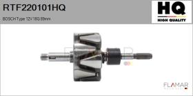HQ RTF220101HQ - ROTOR NUEVO BOSCH Type 12V 18G 89,00mm