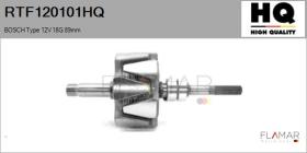 HQ RTF120101HQ - ROTOR NUEVO BOSCH Type 12V 18G 89,00mm