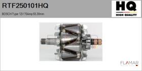 HQ RTF250101HQ - ROTOR NUEVO BOSCH Type 12V 70Amp 93,30mm