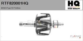 HQ RTF820001HQ - ROTOR NUEVO BOSCH Type 12V 73,40mm