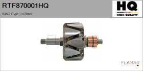 HQ RTF870001HQ - ROTOR NUEVO BOSCH Type 12V 89,00mm