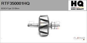 HQ RTF350001HQ - ROTOR NUEVO BOSCH Type 12V 89,00mm