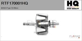 HQ RTF170001HQ - ROTOR NUEVO BOSCH Type 12V 89,00mm