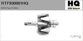 HQ RTF930001HQ - ROTOR NUEVO BOSCH Type 12V 89,00mm