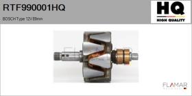 HQ RTF990001HQ - ROTOR NUEVO BOSCH Type 12V 89,00mm