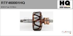 HQ RTF460001HQ - ROTOR NUEVO BOSCH Type 12V 89,00mm