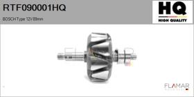 HQ RTF090001HQ - ROTOR NUEVO BOSCH Type 12V 89,00mm