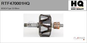 HQ RTF470001HQ - ROTOR NUEVO BOSCH Type 12V 89,00mm