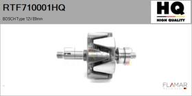 HQ RTF710001HQ - ROTOR NUEVO BOSCH Type 12V 89,00mm