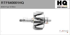 HQ RTF640001HQ - ROTOR NUEVO BOSCH Type 12V 89,00mm