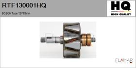 HQ RTF130001HQ - ROTOR NUEVO BOSCH Type 12V 89,00mm