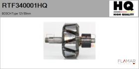 HQ RTF340001HQ - ROTOR NUEVO BOSCH Type 12V 89,00mm