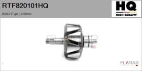 HQ RTF820101HQ - ROTOR NUEVO BOSCH Type 12V 89,00mm