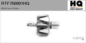 HQ RTF750001HQ - ROTOR NUEVO BOSCH Type 12V 89,00mm