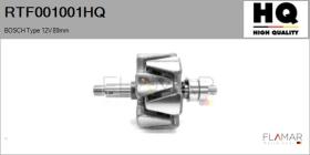 HQ RTF001001HQ - ROTOR NUEVO BOSCH Type 12V 89,00mm