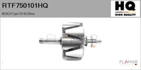HQ RTF750101HQ - ROTOR NUEVO BOSCH Type 12V 93,30mm