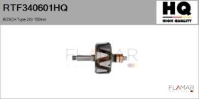 HQ RTF340601HQ - ROTOR NUEVO BOSCH Type 24V 100,00mm