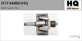 HQ RTF440601HQ - ROTOR NUEVO BOSCH Type 24V 103,00mm