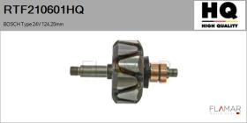 HQ RTF210601HQ - ROTOR NUEVO BOSCH Type 24V 124,20mm