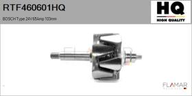 HQ RTF460601HQ - ROTOR NUEVO BOSCH Type 24V 65Amp 103,00mm