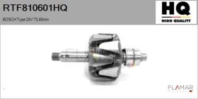 HQ RTF810601HQ - ROTOR NUEVO BOSCH Type 24V 73,40mm