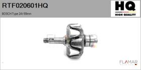 HQ RTF020601HQ - ROTOR NUEVO BOSCH Type 24V 89,00mm