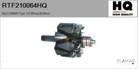 HQ RTF210064HQ - ROTOR NUEVO DELCOREMY Type 12V 85Amp 88,50mm