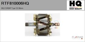 HQ RTF810006HQ - ROTOR NUEVO DELCOREMY Type 12V 96,00mm