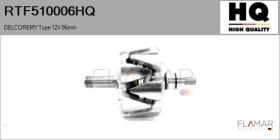HQ RTF510006HQ - ROTOR NUEVO DELCOREMY Type 12V 96,00mm