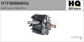 HQ RTF820004HQ - ROTOR NUEVO DENSO Type 12V 120Amp 101,00mm