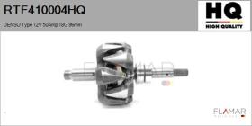 HQ RTF410004HQ - ROTOR NUEVO DENSO Type 12V 50Amp 18G 96,00mm