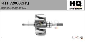 HQ RTF720002HQ - ROTOR NUEVO HITACHI Type 12V 16G 103,30mm