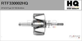 HQ RTF330002HQ - ROTOR NUEVO HITACHI Type 12V 16G 94,40mm