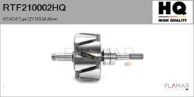 HQ RTF210002HQ - ROTOR NUEVO HITACHI Type 12V 16G 94,40mm