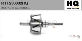 HQ RTF230002HQ - ROTOR NUEVO HITACHI Type 12V 40Amp 16G 94,40mm