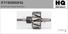 HQ RTF820002HQ - ROTOR NUEVO HITACHI Type 12V 55Amp 16G 94,40mm