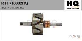 HQ RTF710002HQ - ROTOR NUEVO HITACHI Type 12V 8G 103,30mm