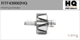 HQ RTF430002HQ - ROTOR NUEVO HITACHI Type 12V 94,40mm