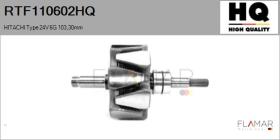 HQ RTF110602HQ - ROTOR NUEVO HITACHI Type 24V 6G 103,30mm