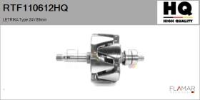 HQ RTF110612HQ - ROTOR NUEVO LETRIKA Type 24V 89,00mm