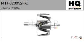 HQ RTF620052HQ - ROTOR NUEVO LUCAS Type 12V 89,50mm