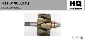 HQ RTF610052HQ - ROTOR NUEVO LUCAS Type 12V 89,50mm