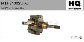 HQ RTF310023HQ - ROTOR NUEVO MANDO Type 12V 65Amp 93,00mm