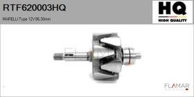 HQ RTF620003HQ - ROTOR NUEVO MARELLI Type 12V 86,30mm